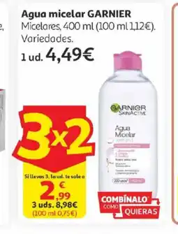Alcampo GARNIER Agua micelar oferta