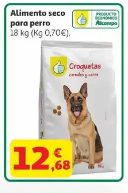 Alcampo Alimento seco para perro oferta