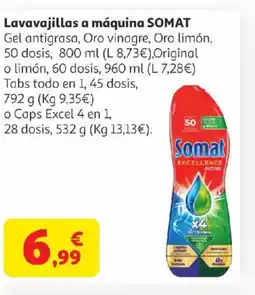 Alcampo SOMAT Lavavajillas a máquina oferta