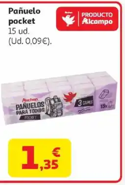 Alcampo Pañuelo pocket oferta