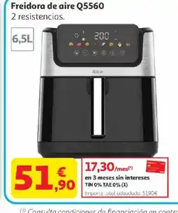 Alcampo Freidora de aire Q5560 oferta
