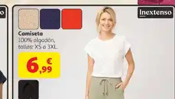 Alcampo INEXTENSO Camiseta oferta
