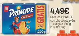 CoMarket PRINCIPE Galletas con chocolate p-3u. +1 Regalo oferta