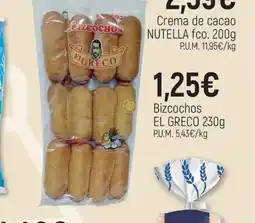 CoMarket EL GRECO Bizcochos oferta