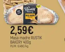 CoMarket RUSTIK BAKERY Masa madre oferta