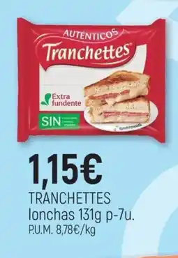 CoMarket TRANCHETTES lonchas oferta