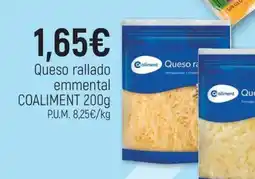 CoMarket COALIMENT Queso rallado emmental oferta