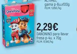 CoMarket DANONINO para llevar fresa oferta