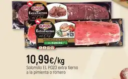 CoMarket EL POZO Solomillo extra tierno a la pimienta o romero oferta