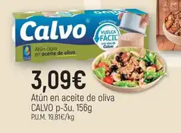 CoMarket CALVO Atún en aceite de oliva oferta