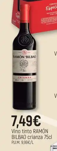 CoMarket RAMÓN BILBAO Vino tinto crianza oferta