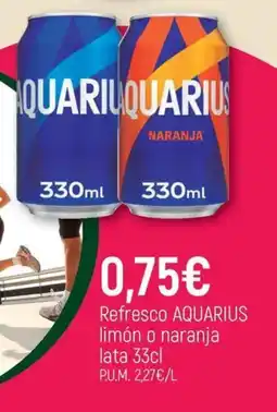 CoMarket AQUARIUS Refresco limón o naranja oferta