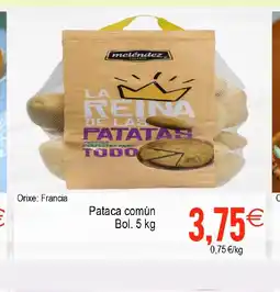 Supermercados Aquí Pataca común oferta