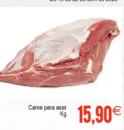 Supermercados Aquí Carne para asar oferta