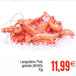 Supermercados Aquí Langostino Pink grande (60/80) oferta
