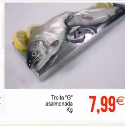 Supermercados Aquí Troita G asalmonada oferta