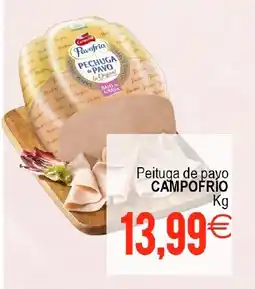 Supermercados Aquí CAMPOFRÍO Peituga de payo oferta