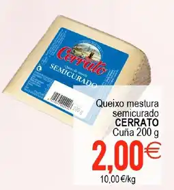 Supermercados Aquí CERRATO Queixo mestura semicurado oferta