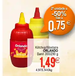Supermercados Aquí ORLANDO Kétchup/Mostaza oferta