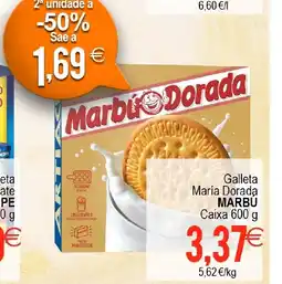Supermercados Aquí MARBU María Dorada oferta