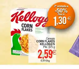 Supermercados Aquí CORN FLAKES KELLOGG'S Cereais oferta