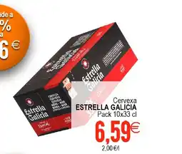 Supermercados Aquí ESTRELLA GALICIA Cervexa oferta