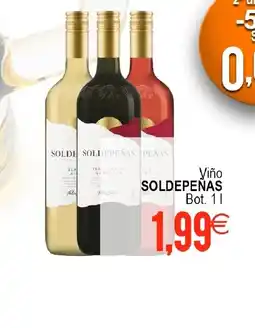 Supermercados Aquí SOLDEPEÑAS Viño oferta