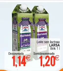 Supermercados Aquí LARSA Leite sen lactosa oferta