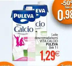Supermercados Aquí PULEVA VITA CALCIO Leite descremada/semi oferta