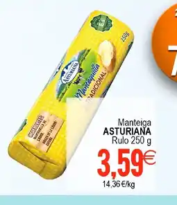 Supermercados Aquí ASTURIANA Manteiga oferta