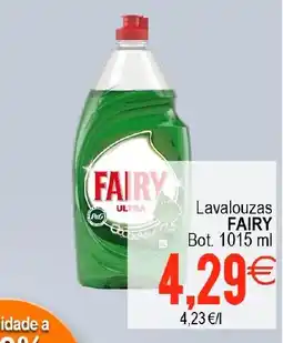 Supermercados Aquí FAIRY Lavalouzas oferta