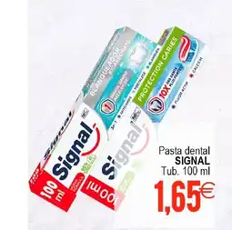 Supermercados Aquí SIGNAL Pasta dental oferta