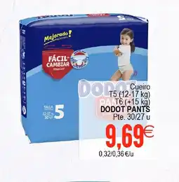 Supermercados Aquí DODOT PANTS Cueiro oferta