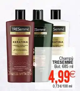 Supermercados Aquí TRESEMME Champú oferta