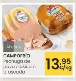 Aliprox CAMPOFRÍO Pechuga de pavo clásica o braseada oferta