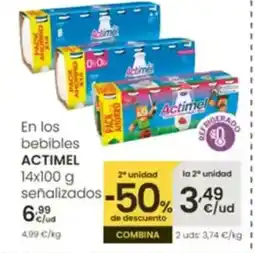 Aliprox ACTIMEL En los bebibles oferta