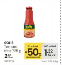 Aliprox SOLÍS Tomate frito oferta