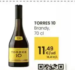 Aliprox TORRES 10 Brandy oferta
