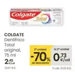 Aliprox COLGATE Dentifrico Total original oferta