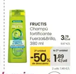Aliprox FRUCTIS Champú fortificante Fuerza&Brillo oferta