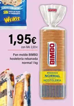 Cash Ifa BIMBO Pan molde hostelería rebanada normal oferta