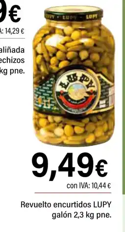 Cash Ifa LUPY Revuelto encurtidos galón oferta