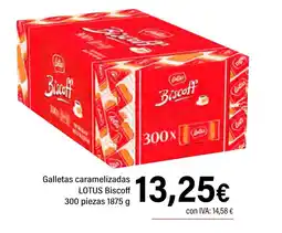 Cash Ifa LOTUS BISCOFF Galletas caramelizadas oferta