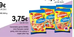 Cash Ifa DAMEL Caramelos goma mini Parisien, cóctel party, mini mix azúcar o super pika oferta