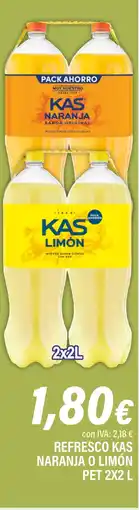 Cash Ifa KAS Refresco naranja o limón oferta