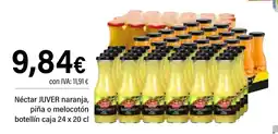 Cash Ifa JUVER Néctar naranja, piña o melocotón botellín caja oferta