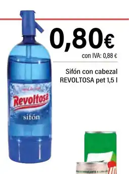Cash Ifa REVOLTOSA Sifón con cabezal pet oferta