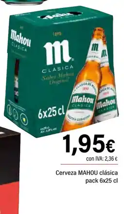 Cash Ifa MAHOU Cerveza clásica oferta