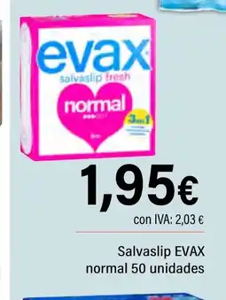 Cash Ifa EVAX Salvaslip normal 50 unidades oferta