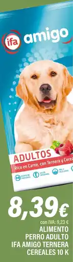 Cash Ifa IFA AMIGO Alimento perro adulto ternera oferta